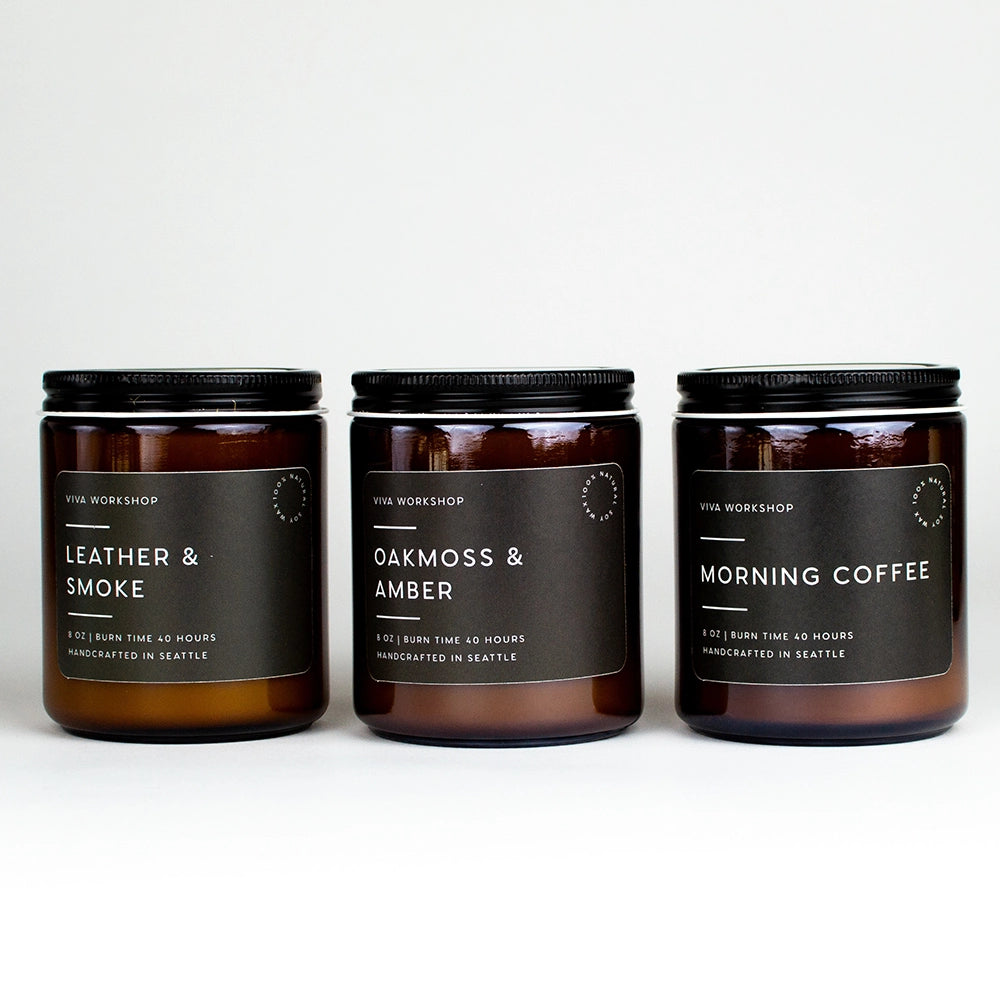 Cabin Retreat Scents Candle Set of 3