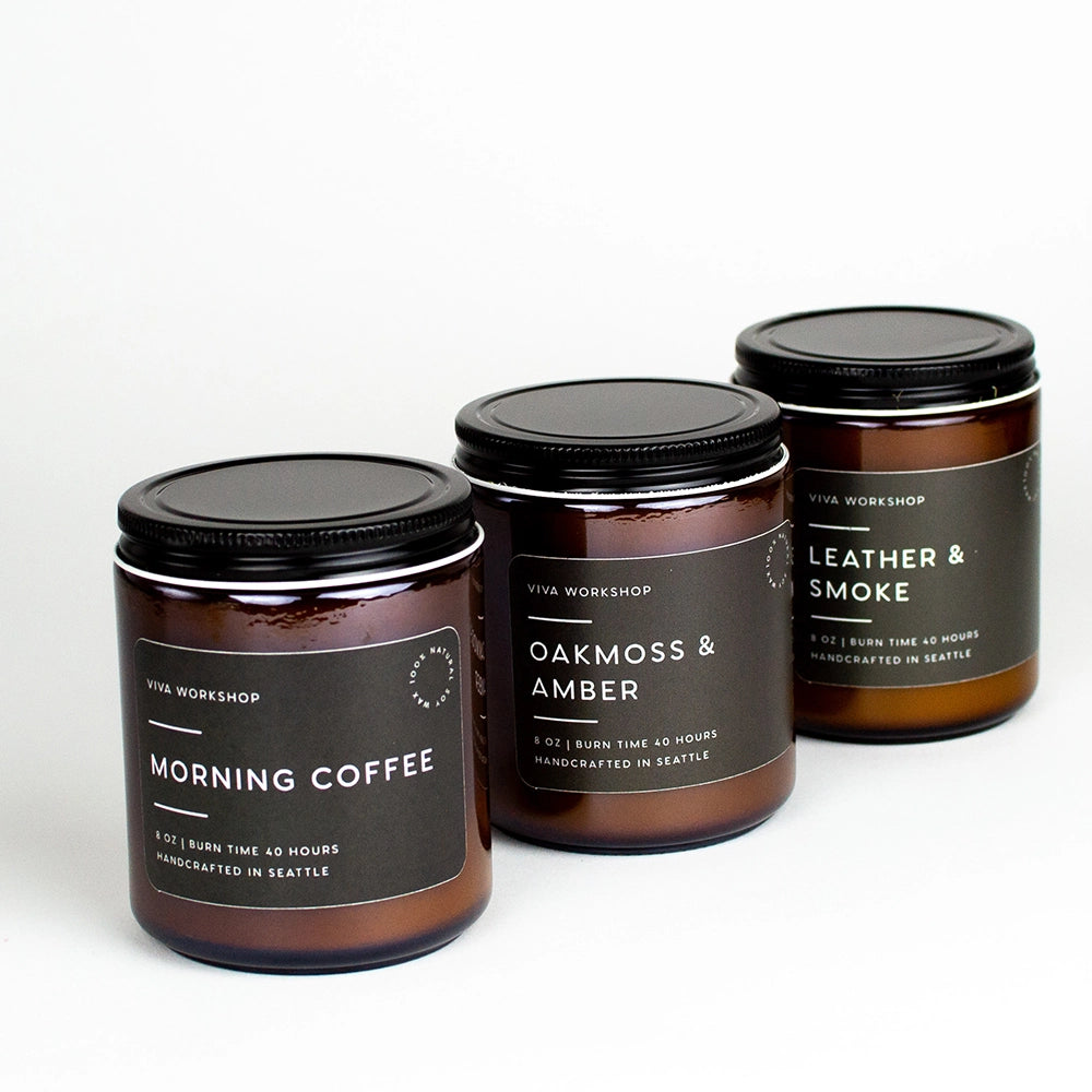 Cabin Retreat Scents Candle Set of 3