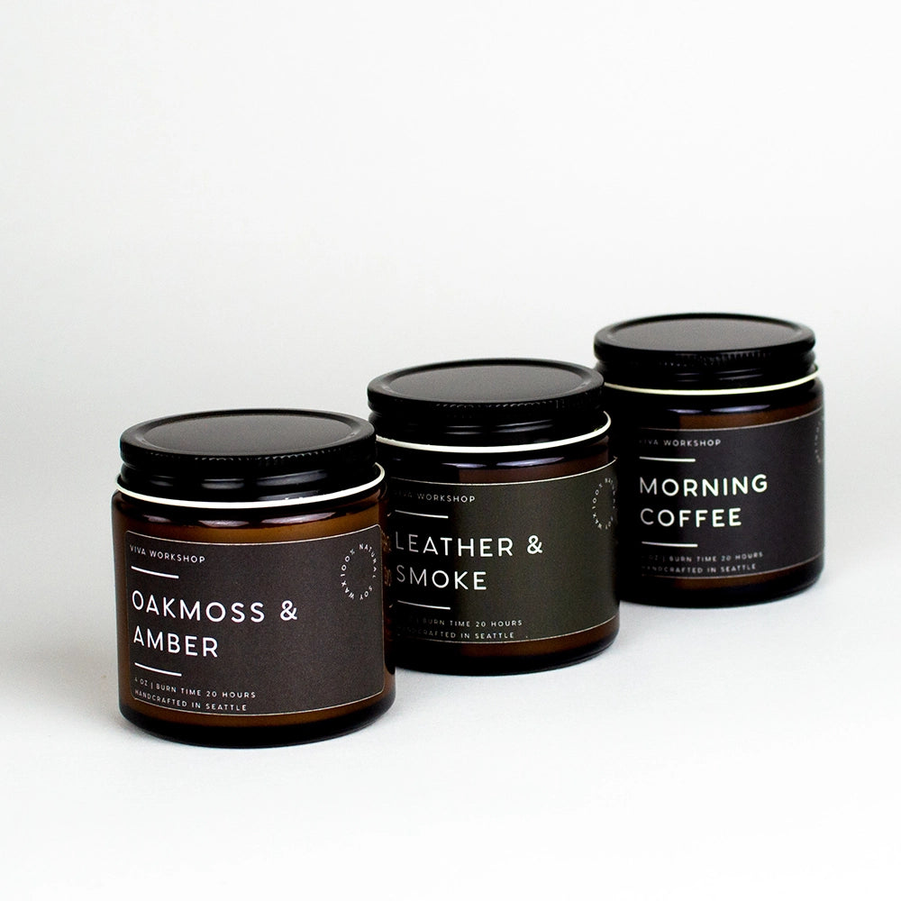 Cabin Retreat Scents Candle Set of 3