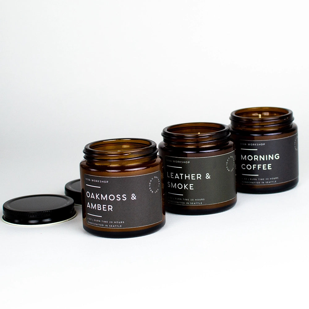 Cabin Retreat Scents Candle Set of 3