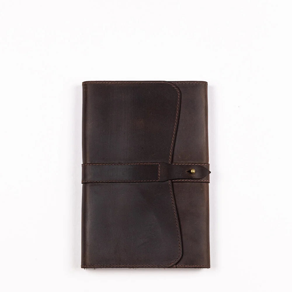 Personalized Modern Leather Journal