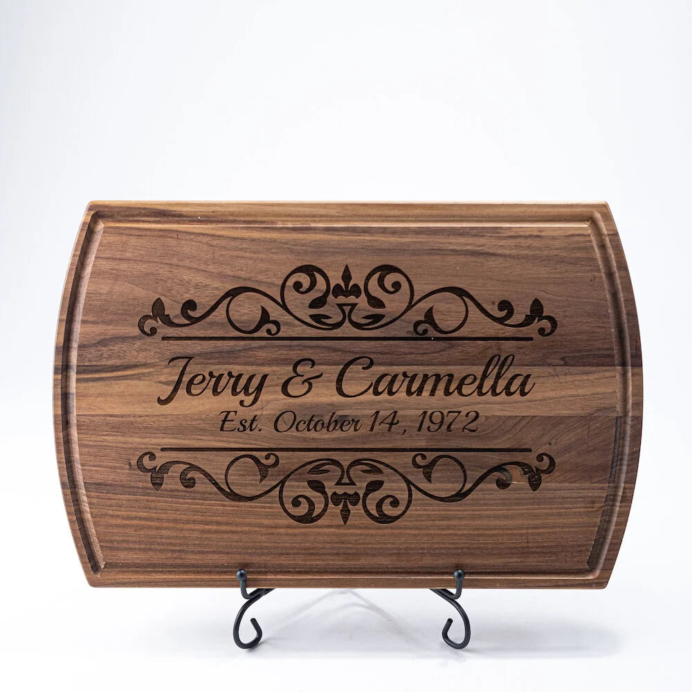 "Wedding Anniversary" Cutting Board