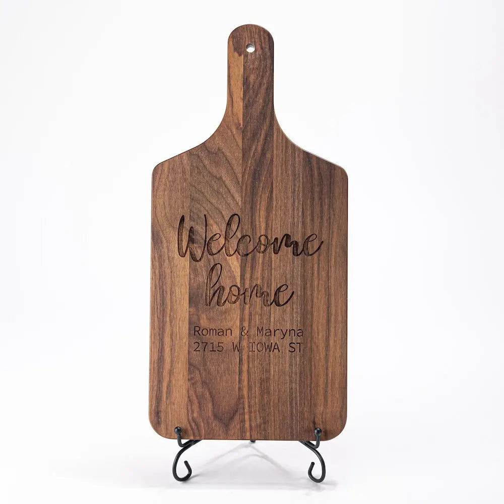 "Welcome Home" Cheese Board