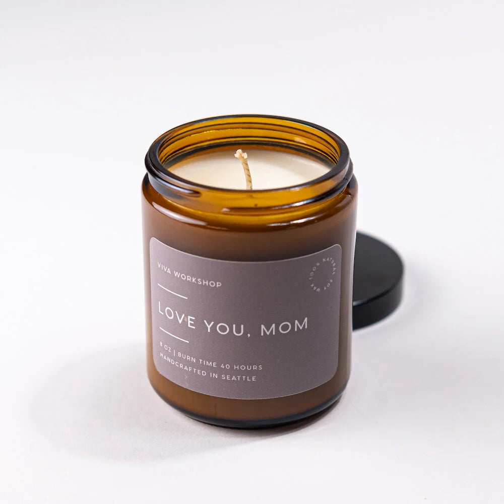 "Love You, Mom" Soy Candle
