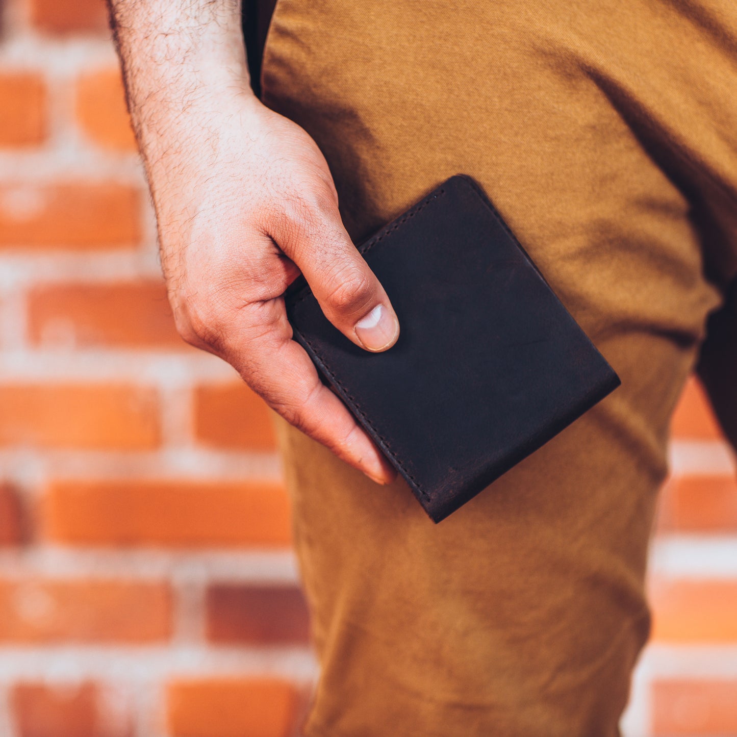 Men's Full-Grain Leather Wallet