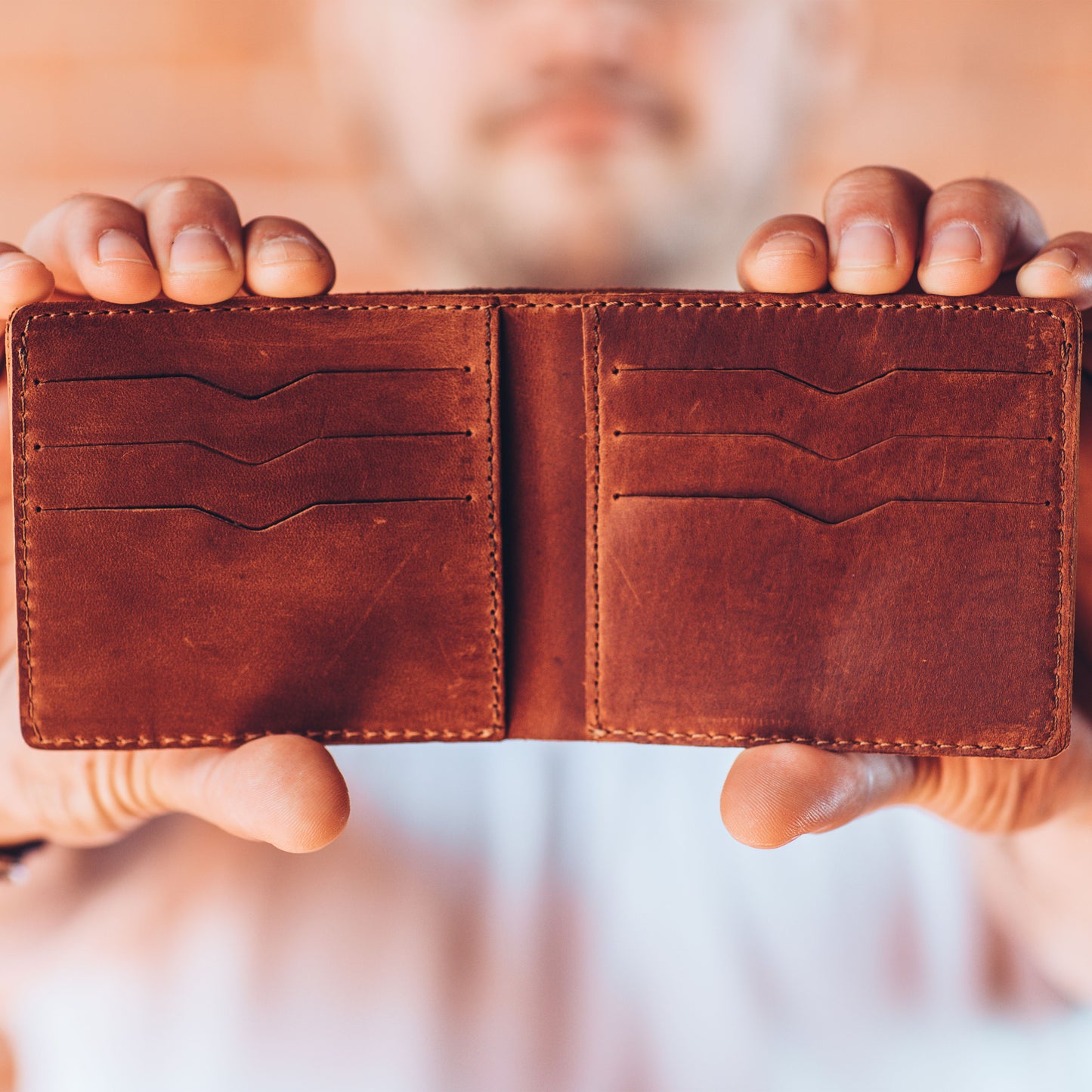 Men's Full-Grain Leather Wallet