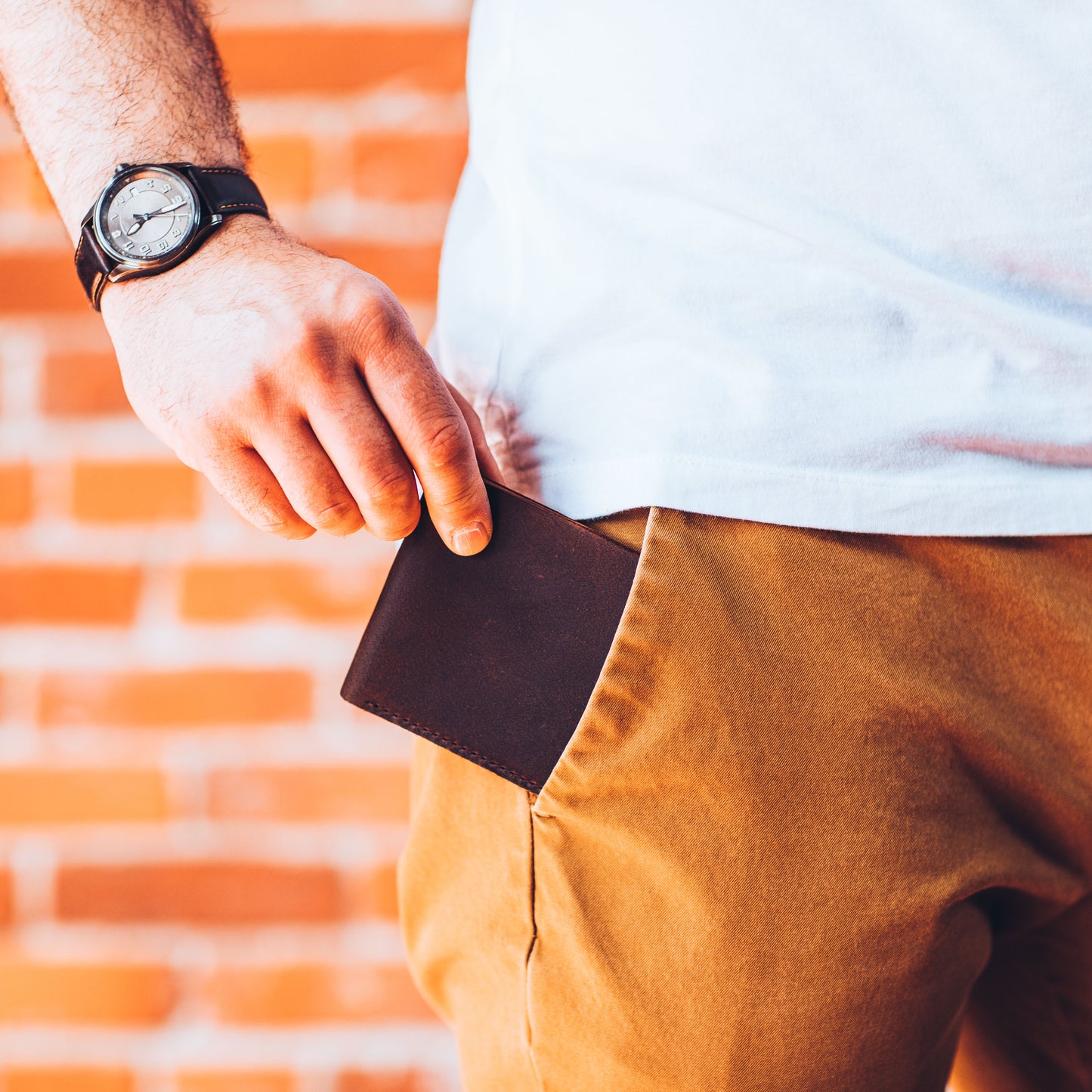 Men's Full-Grain Leather Wallet