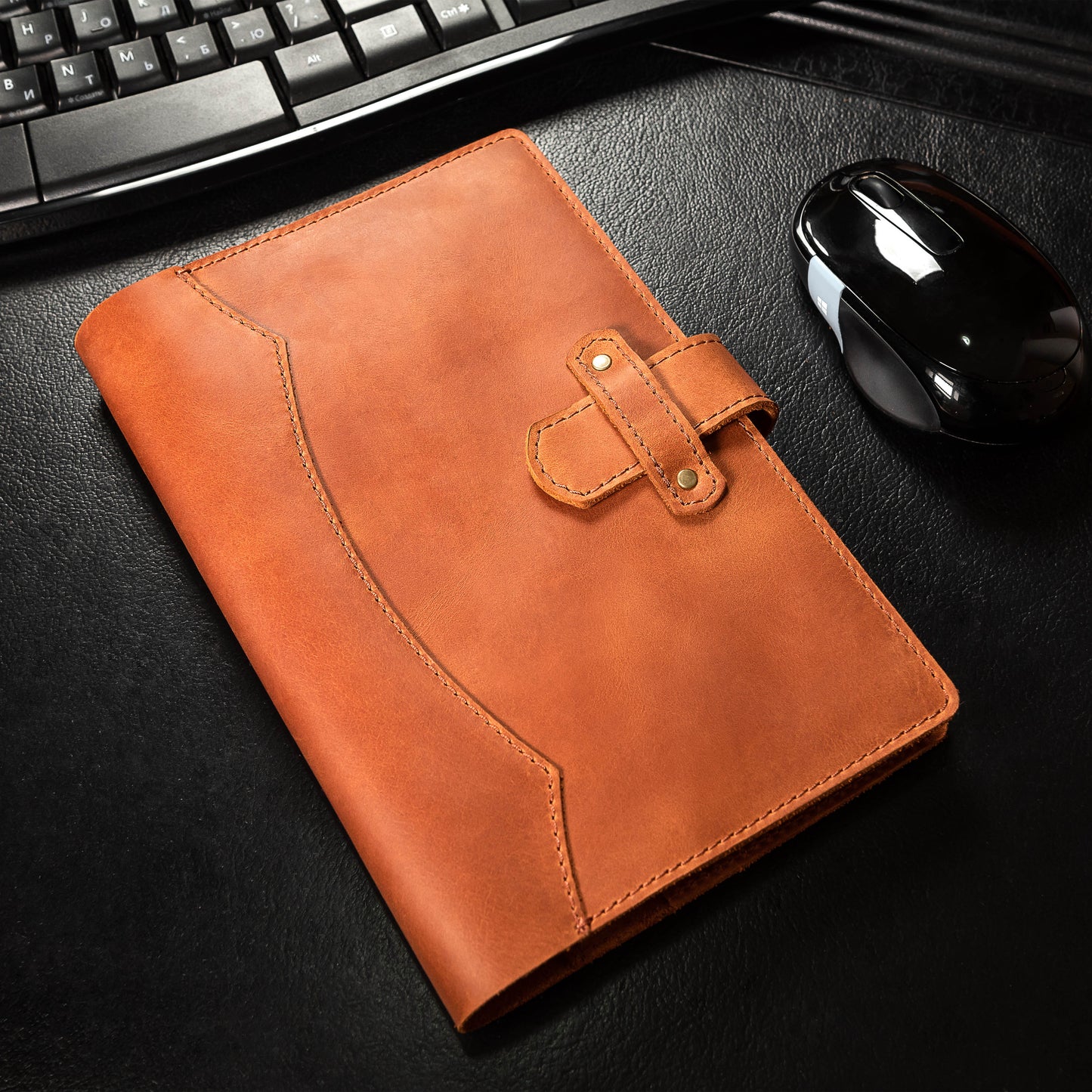 Full-Grain Leather Vintage Journal