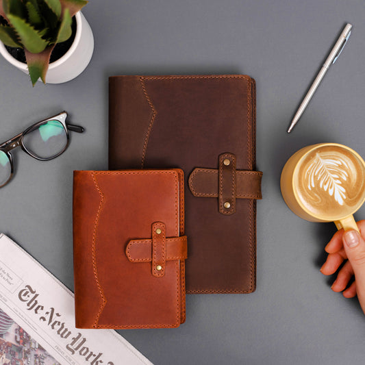 Full-Grain Leather Vintage Journal