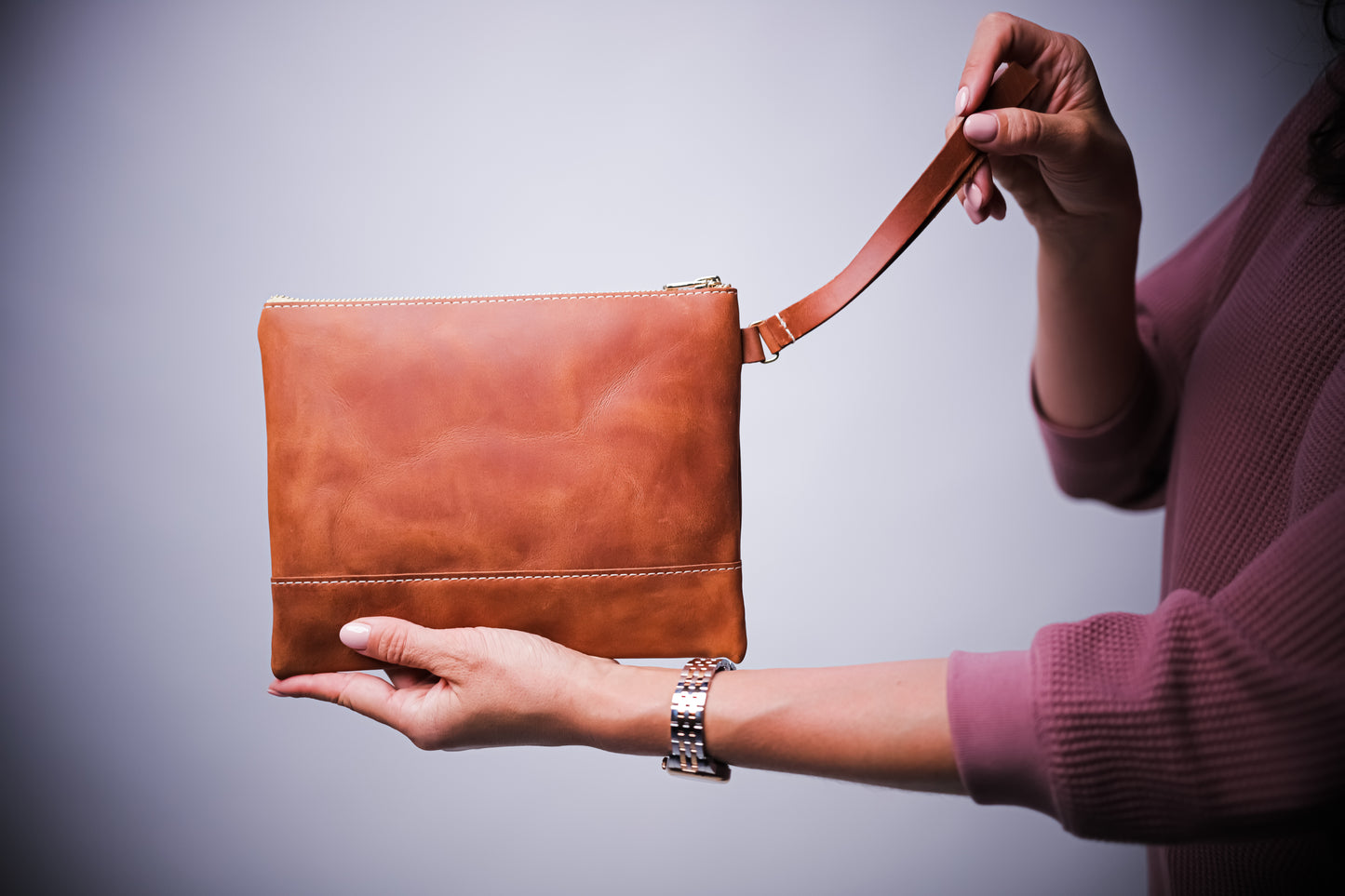 Leather Clutch