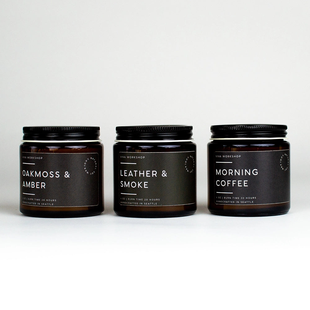 Cabin Retreat Scents Candle Set of 3