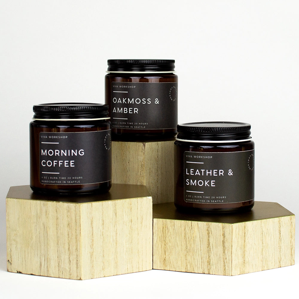 Cabin Retreat Scents Candle Set of 3